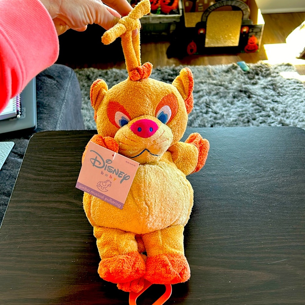 Simba The Lion King Musical Pullstring for Baby Nursery
